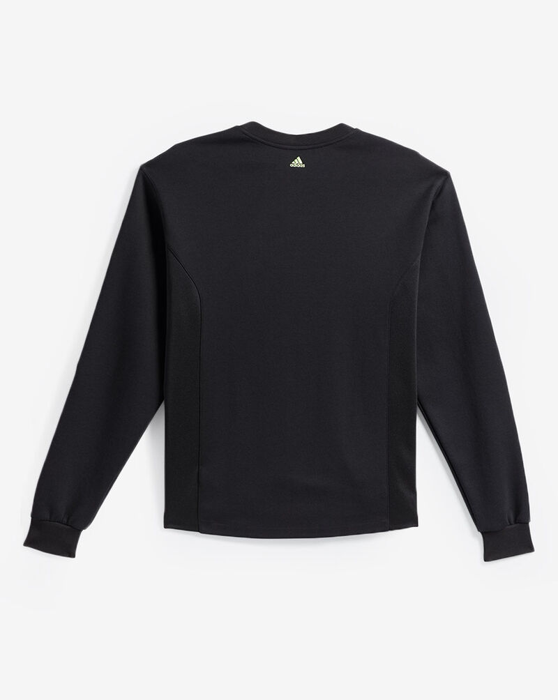 adidas IVY PARK Long Sleeve Crewneck Sweatshirt (Gender Neutral) GT6657 Black 2