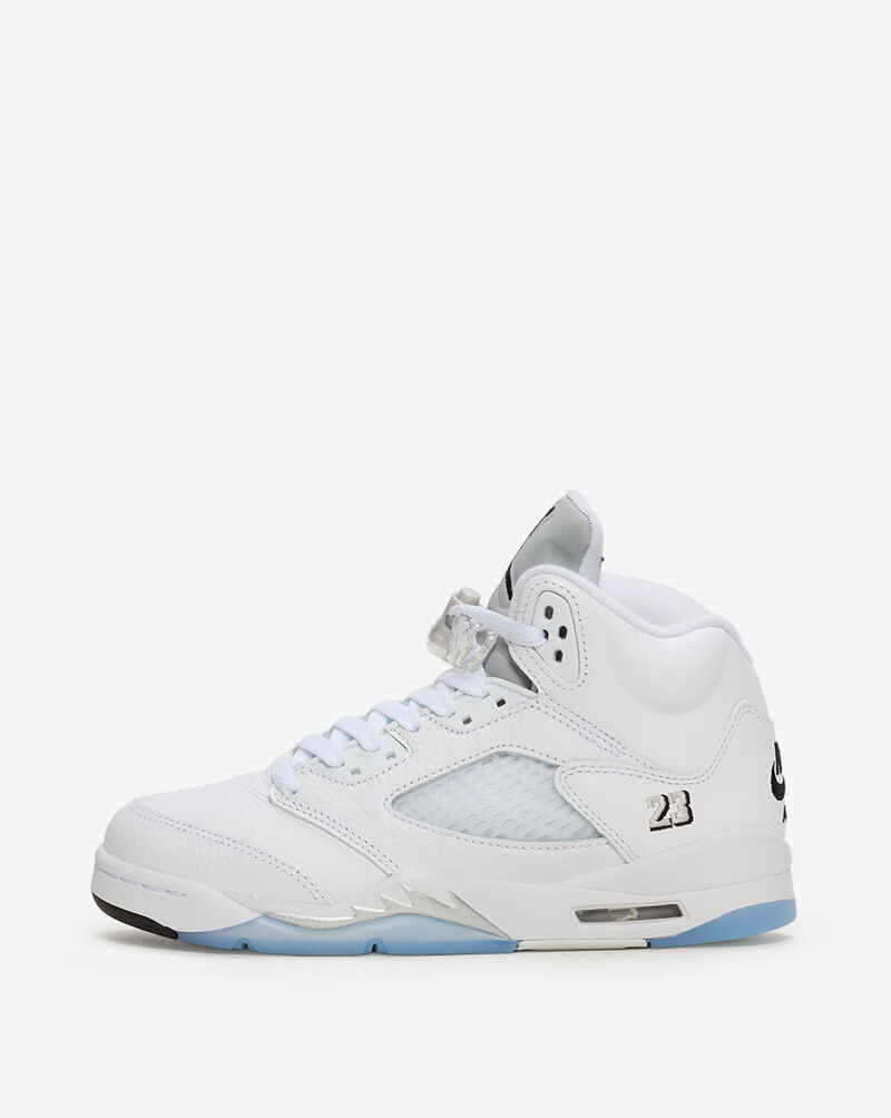 Jordan Big Kids' Air Jordan 5 Retro OG "White Metallic" HQ7980-103 White 1