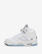 Jordan Big Kids' Air Jordan 5 Retro OG "White Metallic" HQ7980-103 White 1