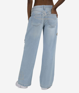 Wide Leg Slouchy Jeans