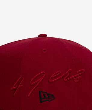 9Fifty San Francisco 49ers Script A-Frame Snapback Hat