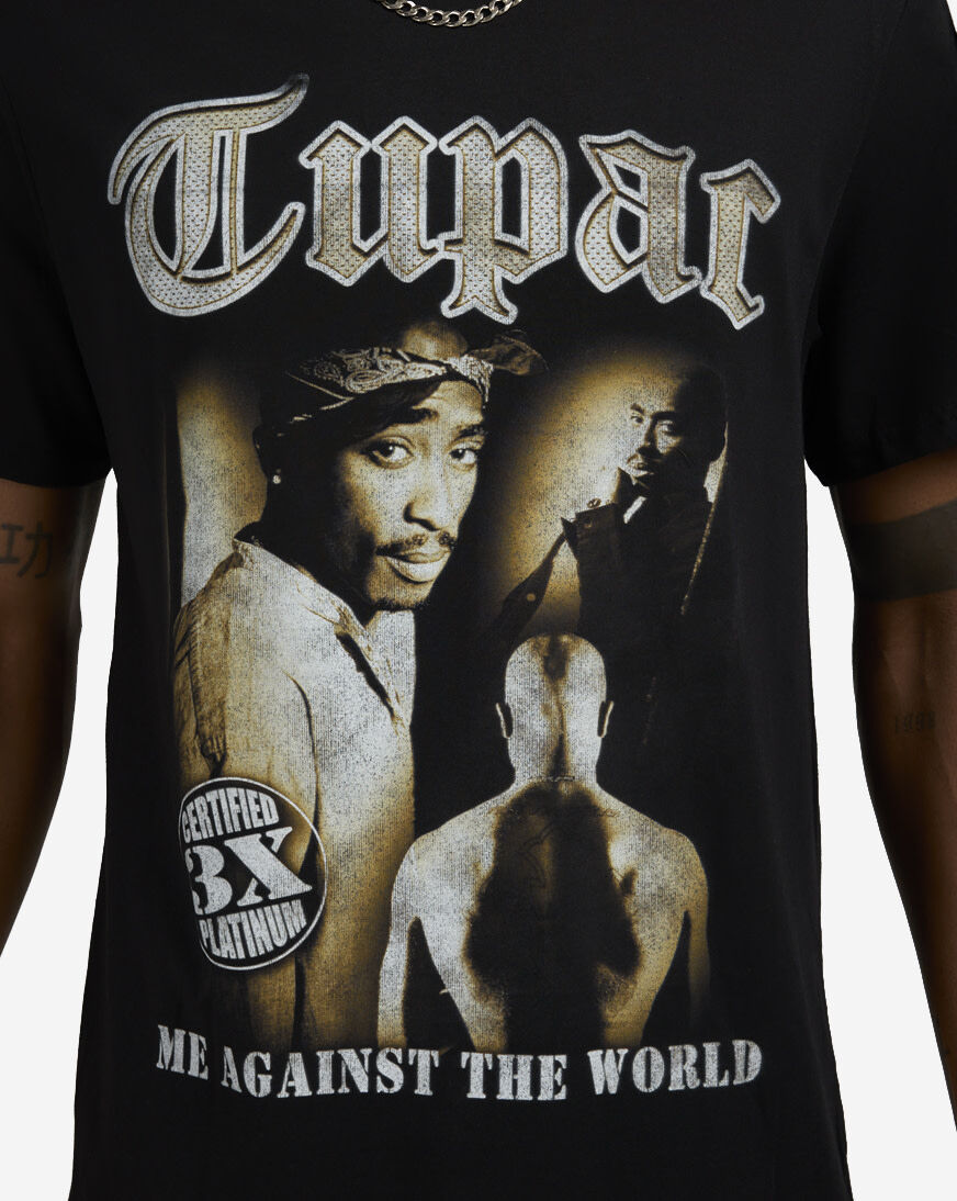 Shop Graphic Tees Tupac All Eyez On Me Tee MT1809-US-00007 black