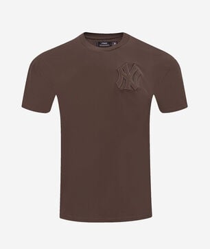 New York Yankees Neutral Drop Shoulder Tee