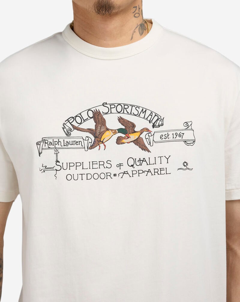 Polo Ralph Lauren Novelty Outdoor Graphic Tee 710981142003-NEV White 3