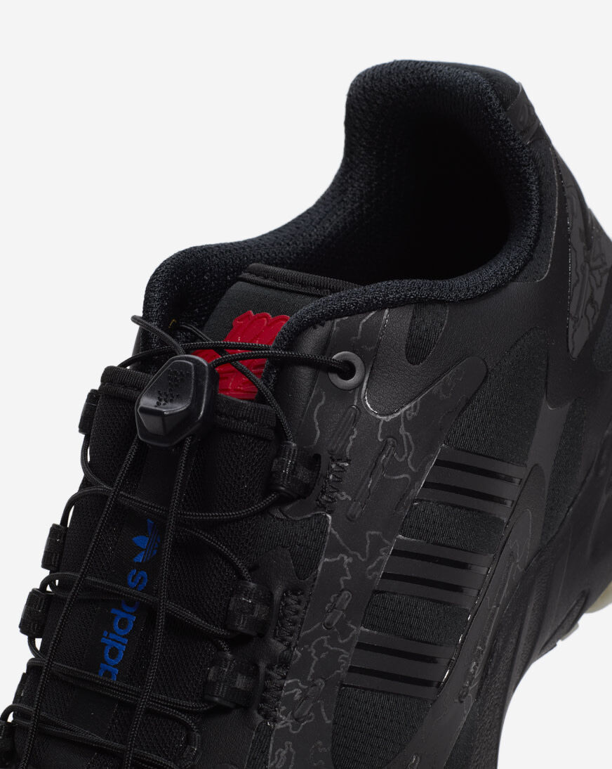 スニーカー adidas 100 Thieves Savage JR5538 100 Thieves × adidas Originals Savage Core Black JR5538