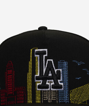 9Fifty Los Angles Dodgers Skyline A-Frame Snapback Hat