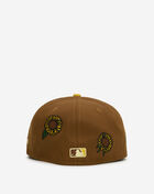 New Era 59Fifty New York Yankees Sunflower Fitted Hat 60949325 Brown 3