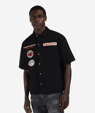 Motorcycle Woven Top