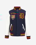 Big Boys' Detroit Tigers Retro Classic Rib Wool Varsity Jacket