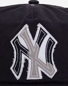 New Era 19Twenty New York Yankees Frayed Snapback Hat 60833829 Blue 2