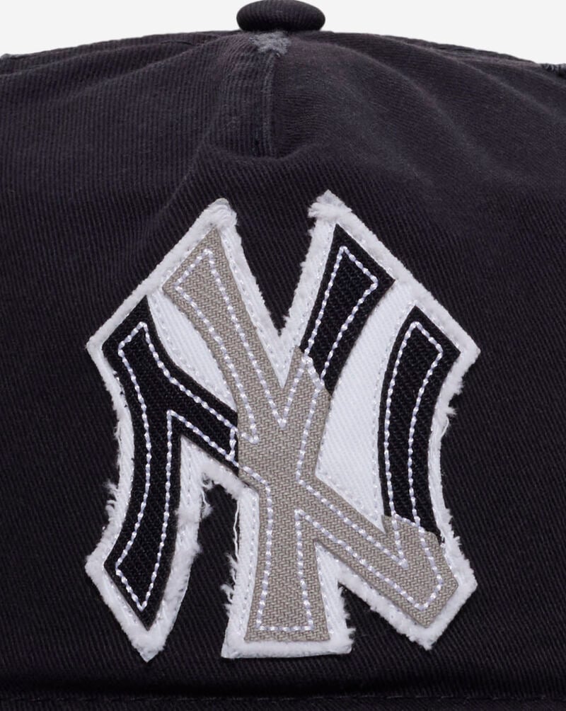 New Era 19Twenty New York Yankees Frayed Snapback Hat 60833829 Blue 2