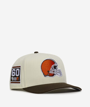 9Fifty Cleveland Browns Curve A-Frame Snapback Hat