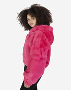 Philadelphia 76ers Pink Cloud Faux Fur Jacket