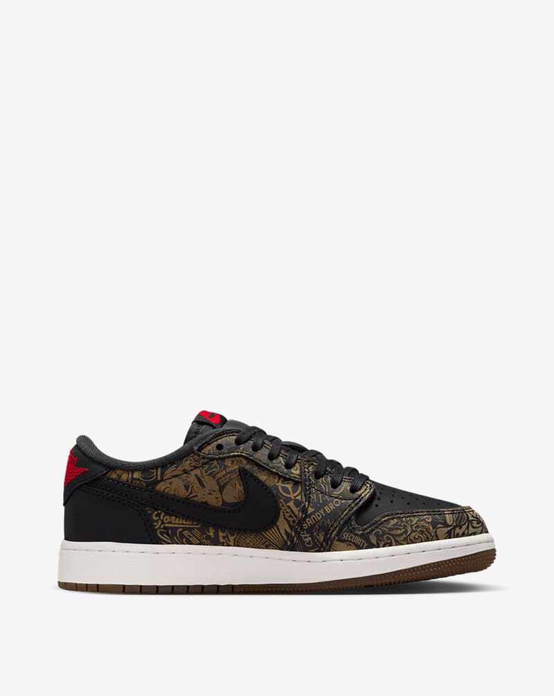 Jordan Big Kids' Air Jordan 1 Low OG "Laser" IV7010-001 Black 3