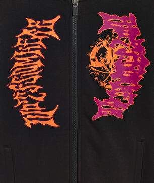 Grade School Melo X Super Nova CTN Fleece Zip-Up Hoodie 