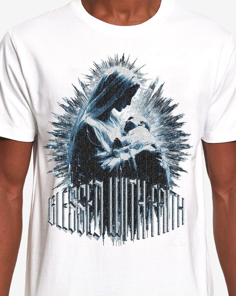 Mister Tee Blessed With Faith Mary Tee MTUS567-US-00220 White 3