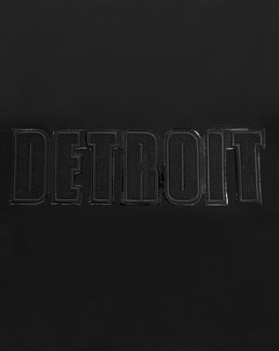 Detroit Lions Triple Black Double Knit Tee