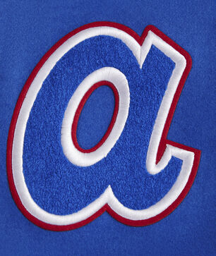 Atlanta Braves Retro Classic Rib Wool Varsity Jacket