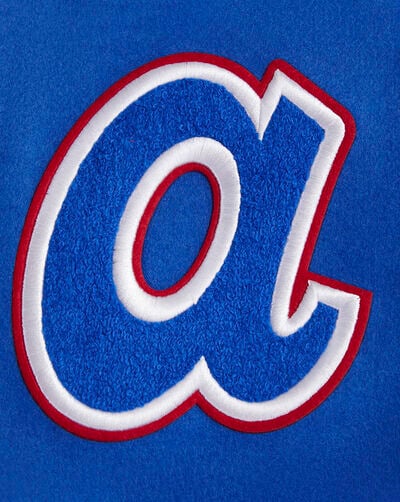 Atlanta Braves Retro Classic Rib Wool Varsity Jacket Atlanta Braves Retro Classic Rib Wool Varsity Jacket