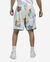 Essentials Printed Mesh Shorts