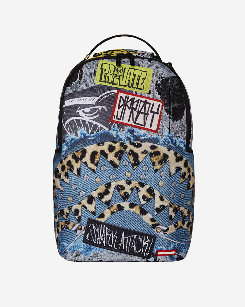 Sprayground Patchwork Punk DLXR Backpack B7749 Multi 1