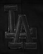 Los Angeles Dodgers Triple Black Double Knit Pull Over Hoodie