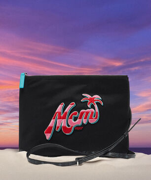 MCM x SNIPES Aren Flat Pouch Medium