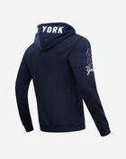 New York Yankees Classic Chenille Double Knit Pull Over Hoodie 