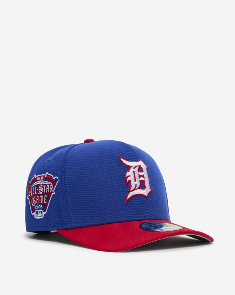 New Era 9Fifty Detroit Tigers A-Frame Snapback Hat 71067212 Blue 1