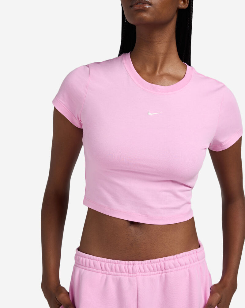 Nike Chill Knit Cropped T-Shirt HF9538-621 Pink 3