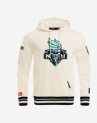 PRO STANDARD New York Liberty Retro Rib Fleece Pullover Hoodie WNL570014-EBK cream 1