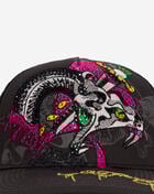 Ed Hardy Rhinestone Dagger Snake Trucker Hat EHH0001-41RS Multi 2