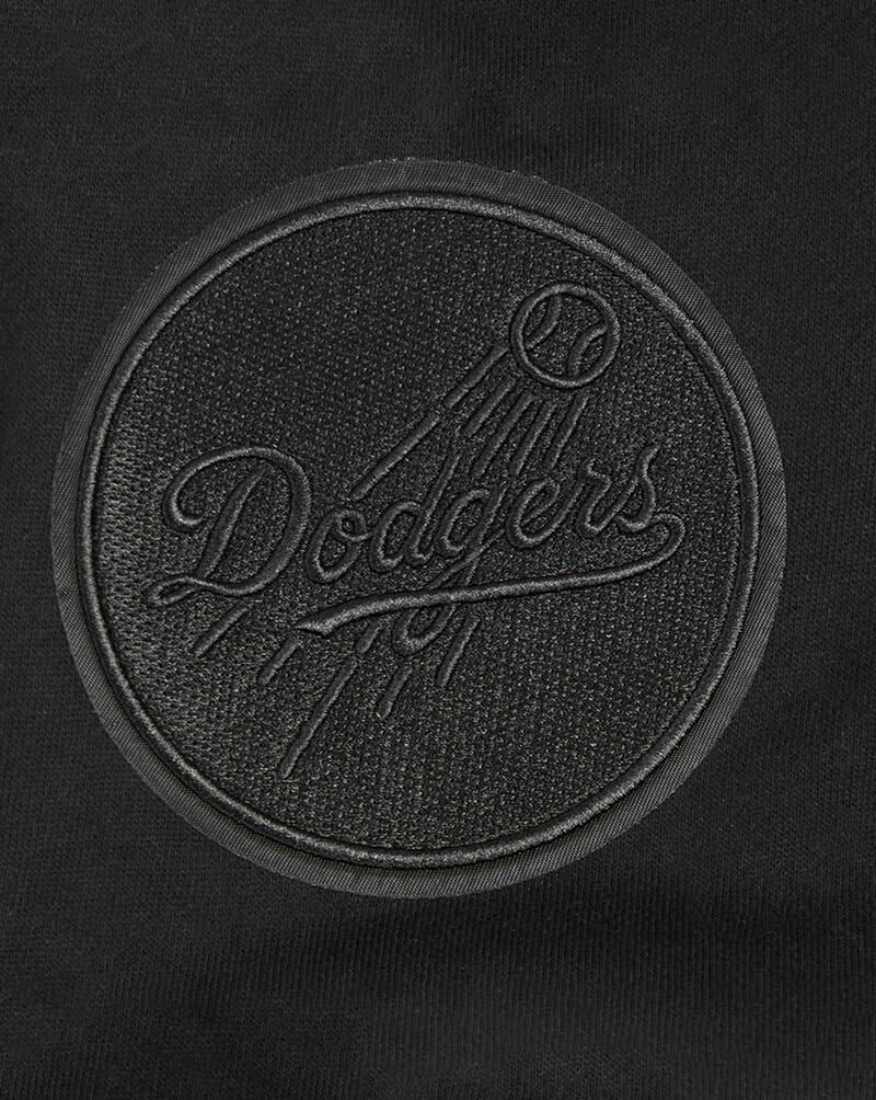 PRO STANDARD Los Angeles Dodgers Neutral Fleece Short LLD337020-BLK Black 2