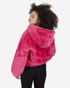 Philadelphia 76ers Pink Cloud Faux Fur Jacket