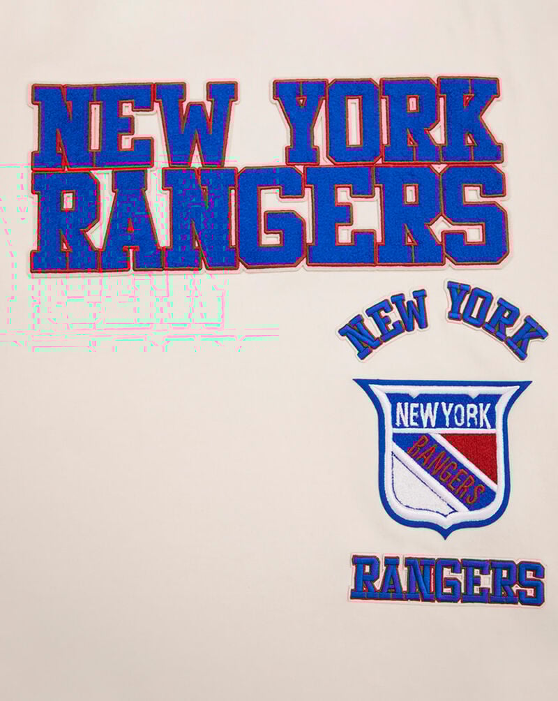 PRO STANDARD New York Rangers Retro Classic Double Knit Tee HNR167249-ERB cream 2