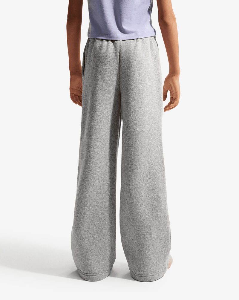 Nike Big Kids' NSW Studio Fleece Open-Hem Pants IM4973-063 Grey 2