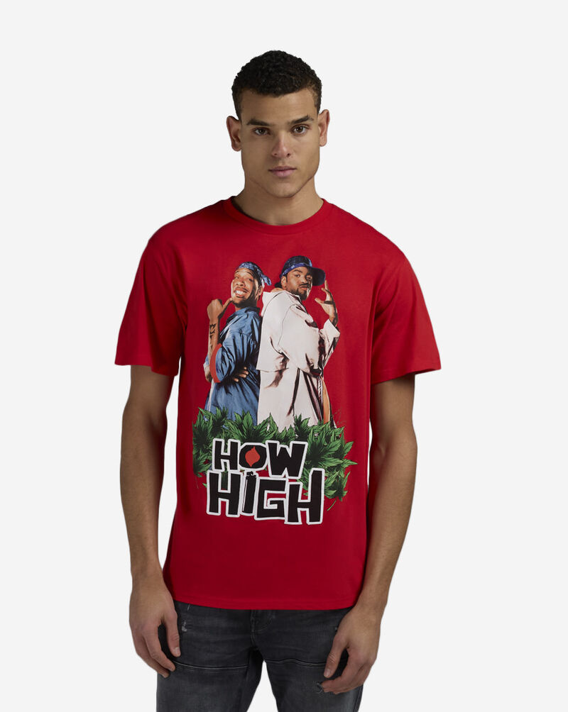Graphic Tees How Hi Busy Tee HHF25TM315JK-600 Red 1