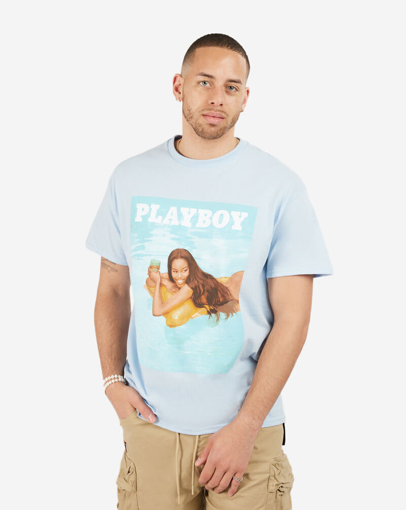 Shop Graphic Tees Playboy Pool Tee PBY120986 blue SNIPES USA