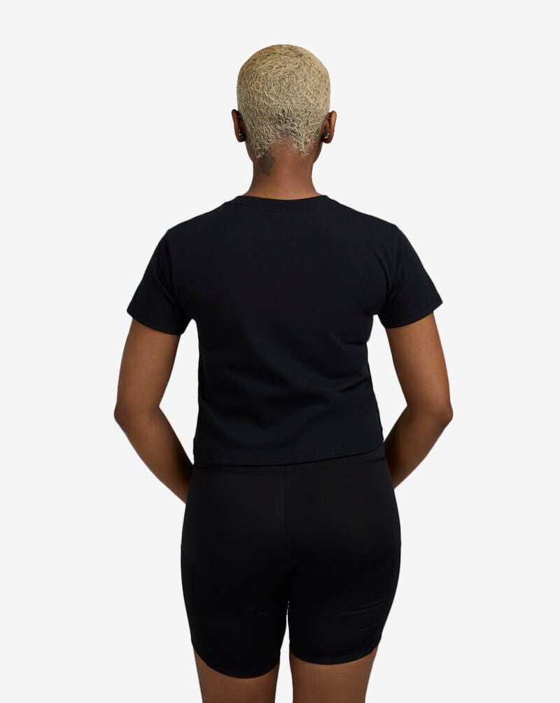 Graphic Tees Lace Bralette Tee TSWRD-118-BABYTEE Black 2