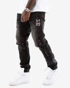 Lucky Charm 3D Knee Jeans