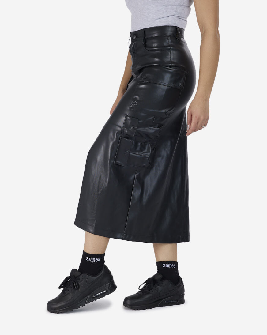 NENSI DOJAKA | SHEER DRAPED SKIRT