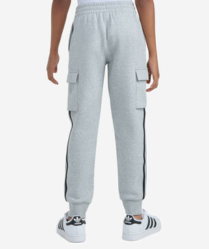 Kids' 3-Stripes Cargo Fleece Joggers