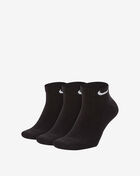 Everyday 3Pk Quarter Cushion Socks