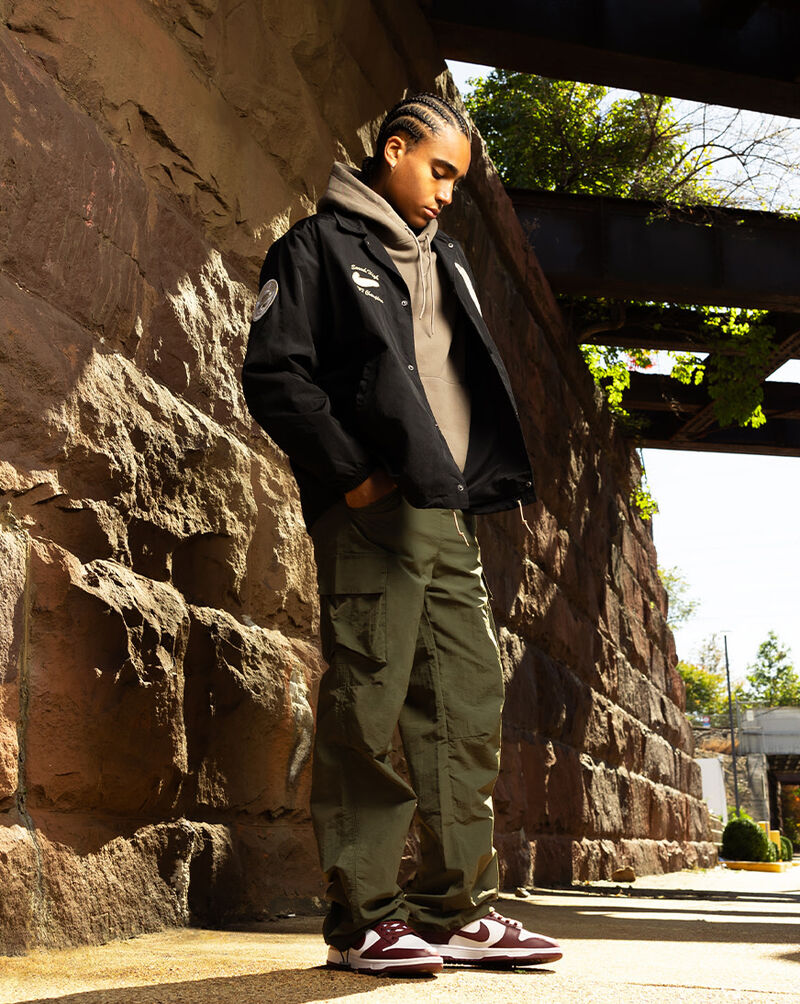 American Stitch Sensei Oversized Bungee Pant HD24B3306-OLV Green 4