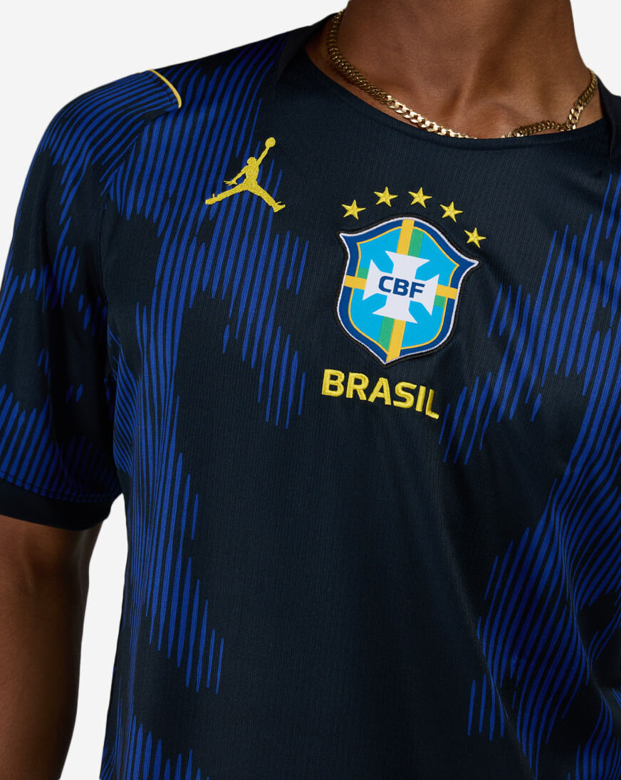Shop Nike Brazil 2026 Stadium Away Dri-FIT Soccer Replica Jersey