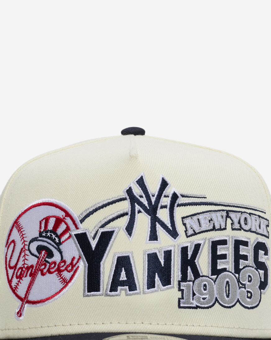 Shop New Era 9Fifty New York Yankees Classic A-Frame Snapback Hat