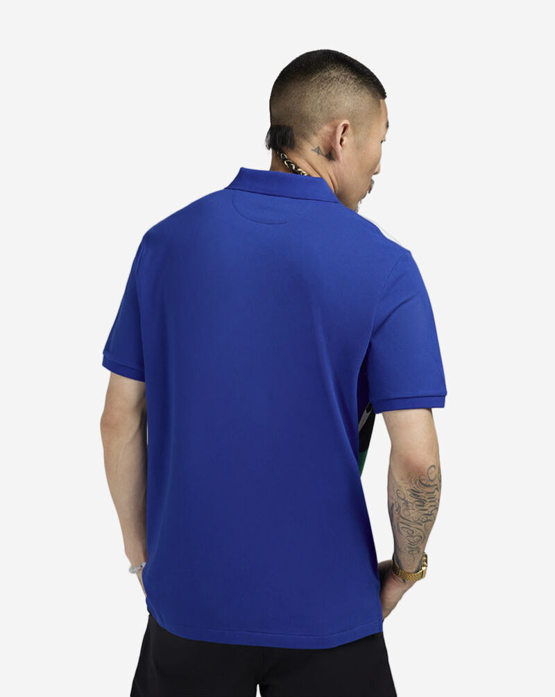 Polo Ralph Lauren Classic Fit Mesh Graphic Polo Shirt 710974580001-BLU Multi 2