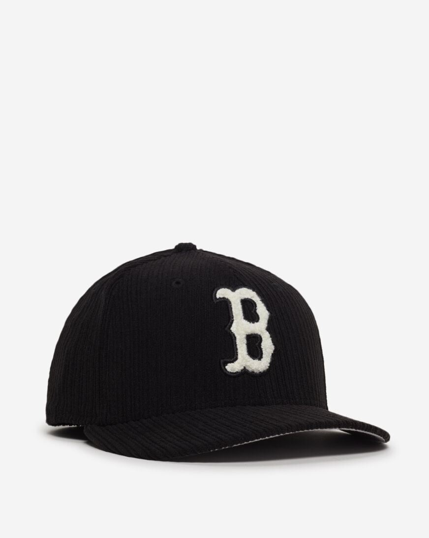 Shop New Era 59Fifty Boston Red Sox Chenille Cord Fitted Hat
