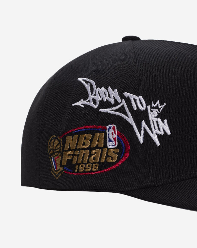 Mitchell  Ness Chicago Bulls Home Of Pro Pinch Fit Snapback Hat HP10055-CBUBLCK Black 2