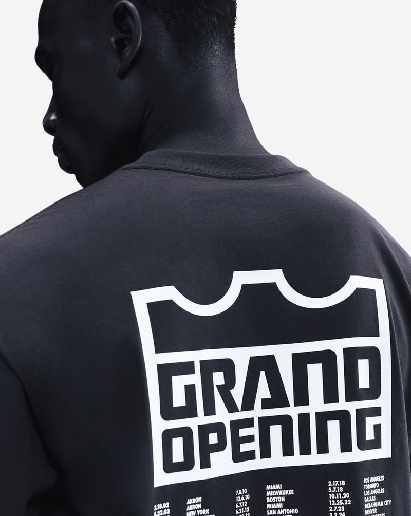 Nike LeBron "Grand Opening" Basketball T-Shirt IH8544-045 Black 4